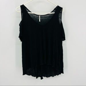 Free People Black Tank Top Small